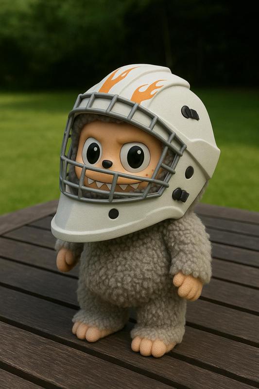 LABUBU HOCKEY HELMET