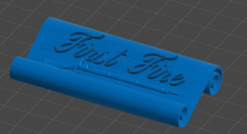 first fire token - black powder