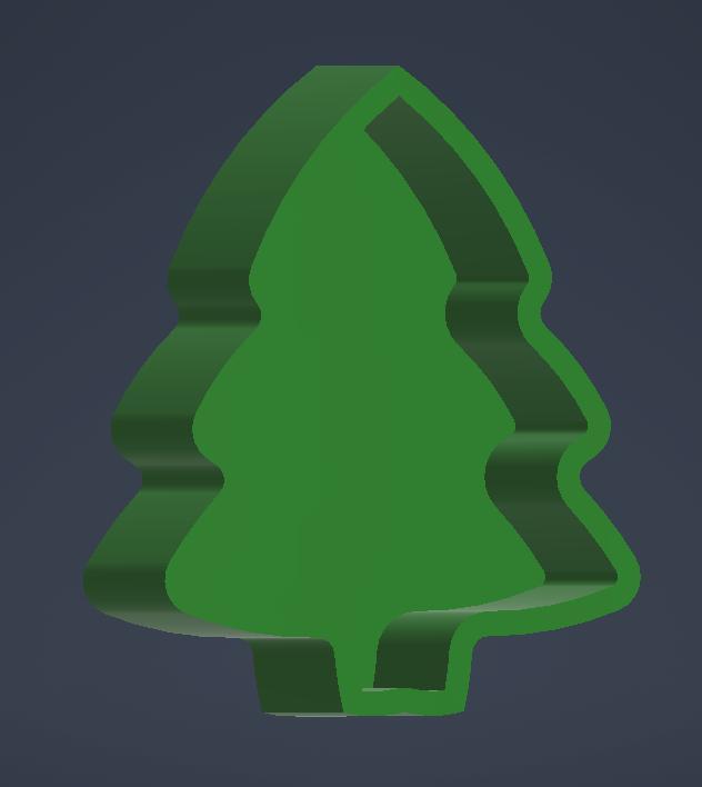 Christimas Tree Watercolor Pan