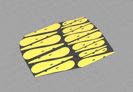 Assemblable airplane for aeromodelism