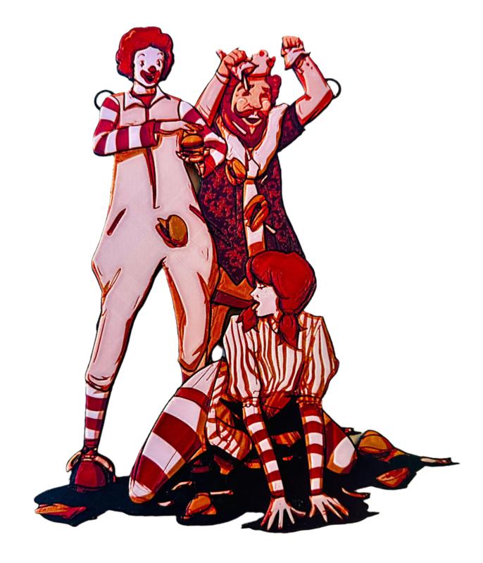 Fast Food Frenzy 3D Painting Chromaphane