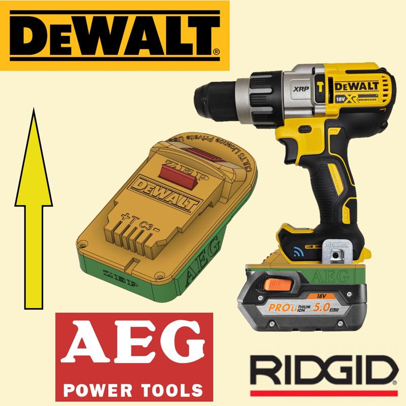 AEG / RIDGID on DEWALT