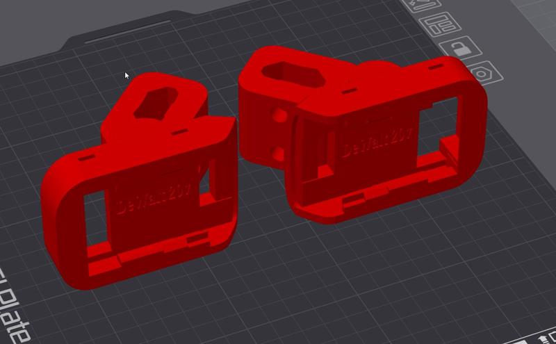 Milwaukee Packout dewalt 20v Battery side Rail Holder