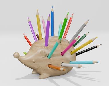 Hedgehog color organizer