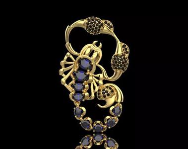 Scorpion Pendant 29075