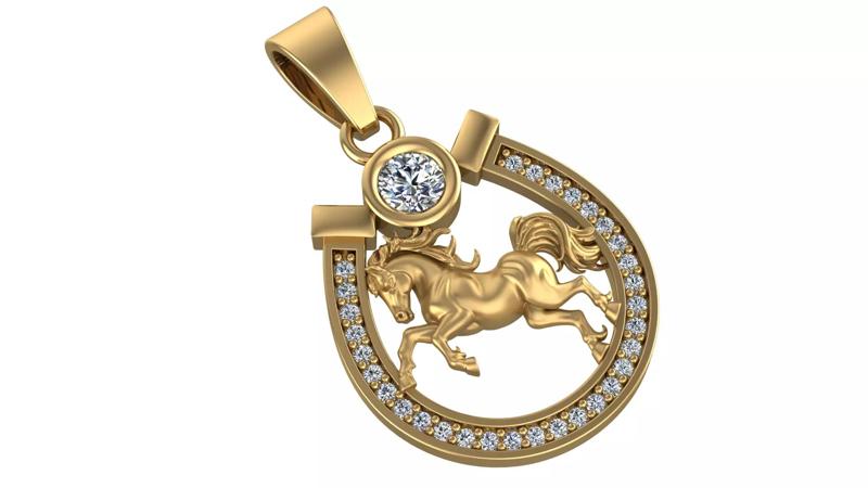 Horse Pendant New-2