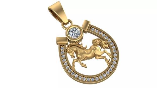 Horse Pendant New-2