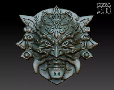 Samurai Pendant 02 230614