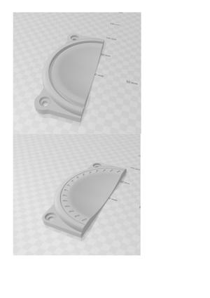 Moulds for closing empanadas.