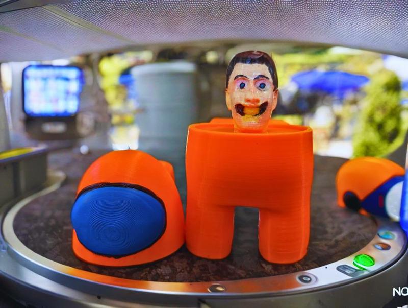 Imposter Skibidi Toilet Among Us Interactive 3D Print!