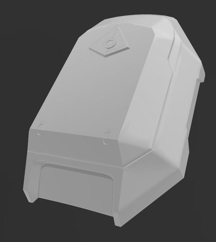 UA/SO Shoulder Pad - Halo Infinite