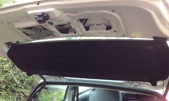 parts of TWINGO Renault car trunk - Coffre arriere de twingo