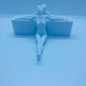 women's postural study duo