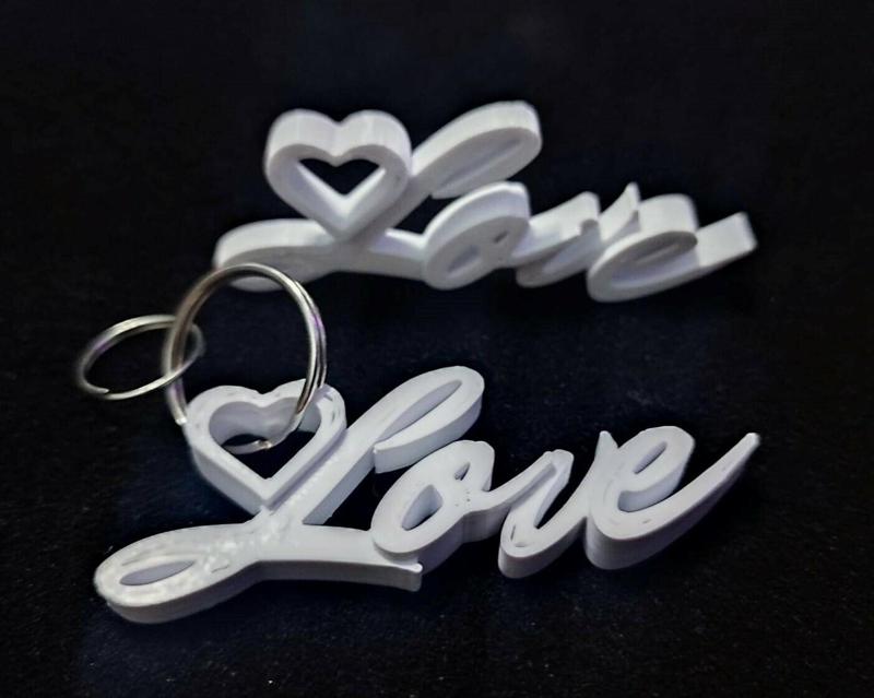Love keychain and decoration for Valentine's day