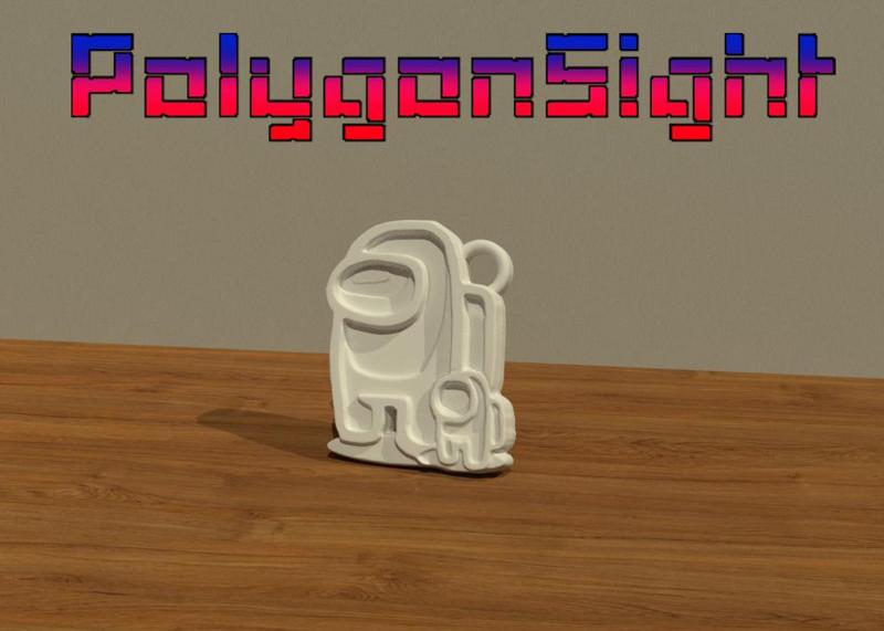 Among us father and son (Among us father and son) Keychain