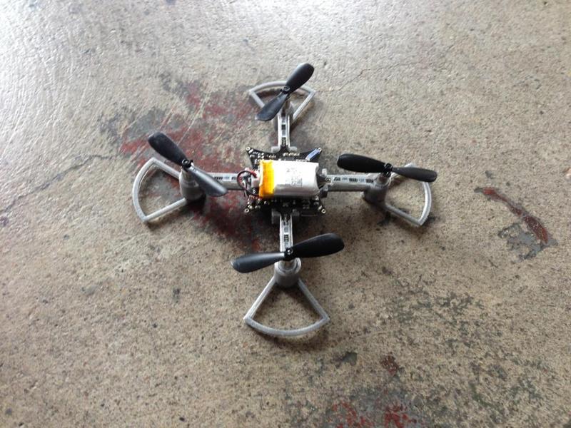 Crazyflie re-inforcement for broken arm fix