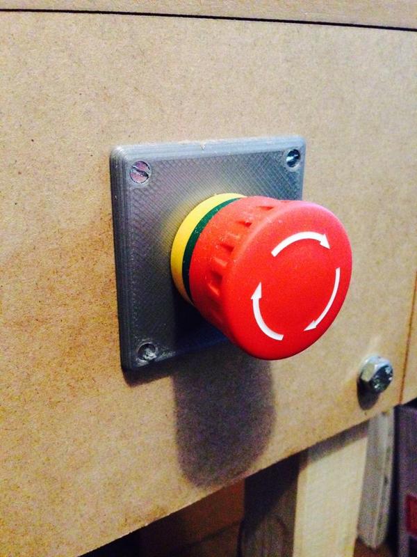 Panic switch cover plate