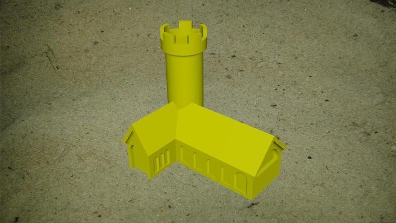 Castle for the beach