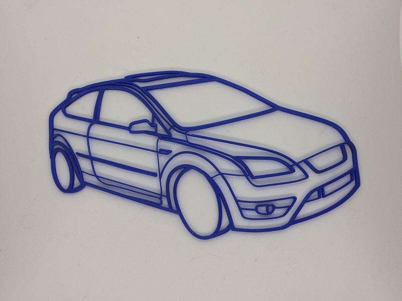 Wall Decoration Ford Focus ST