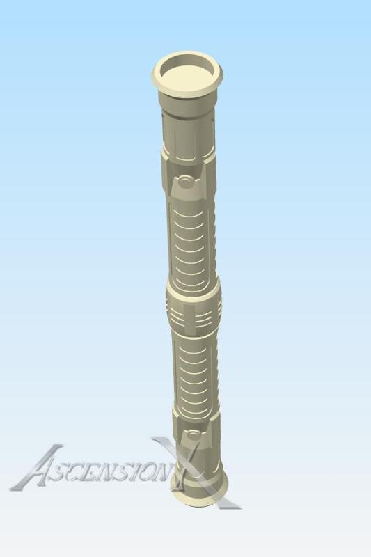 Dual-Blade Lightsaber Hilt – Printable Cosplay Prop (Fan Art)