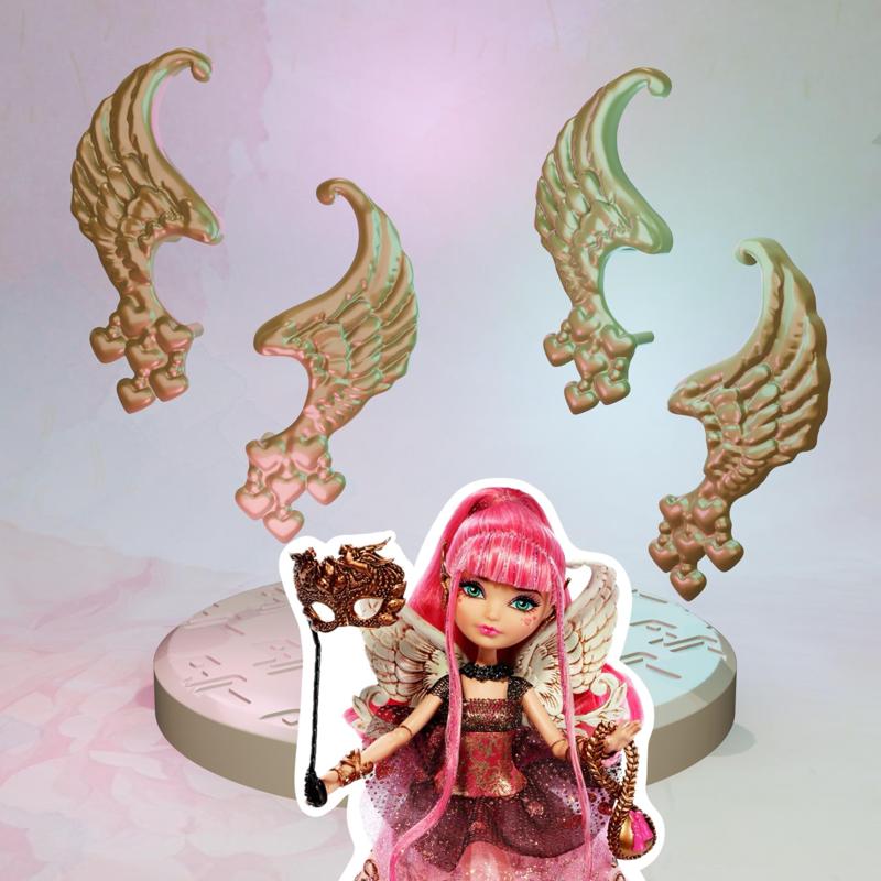 Ever After High Thronecoming C.A. Cupid doll earrings replacement