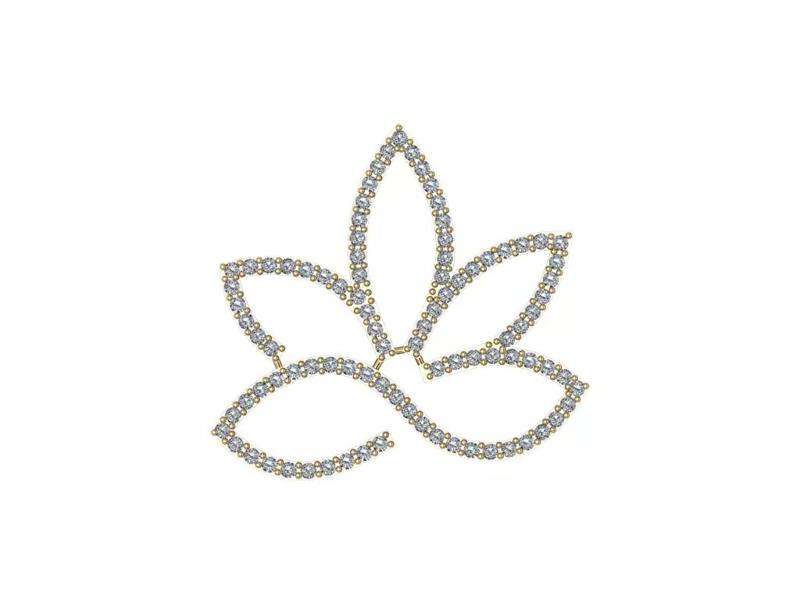 lotus flower printed 3D