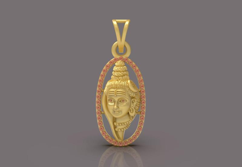 Lord Shiva Pendant - 0089