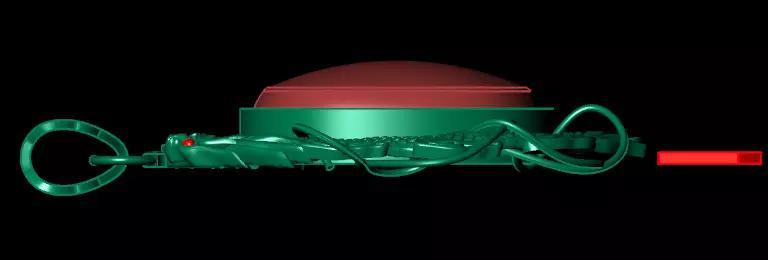 oriental dragon pendant