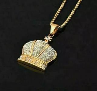 royalty A Crown King Pendant 3D print model