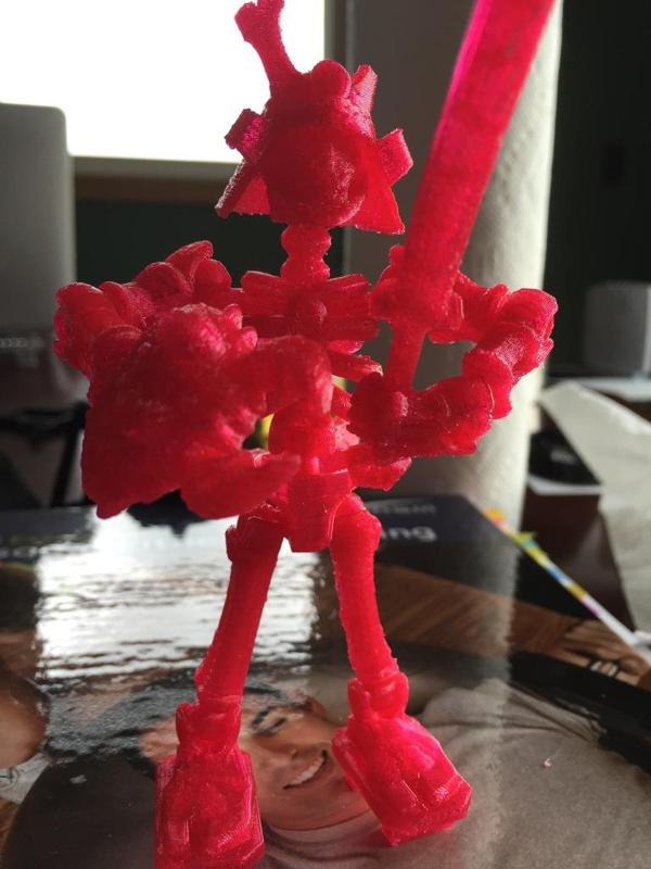 Lobster Hand Skeletal Samurai