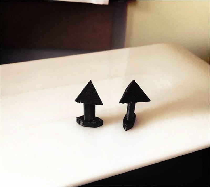 Triangular Cuff-links 