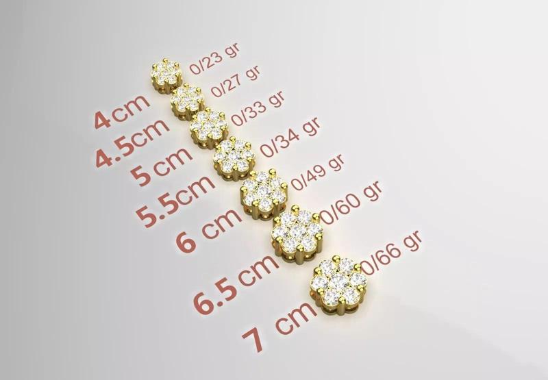 flower setting jewelry sj0022