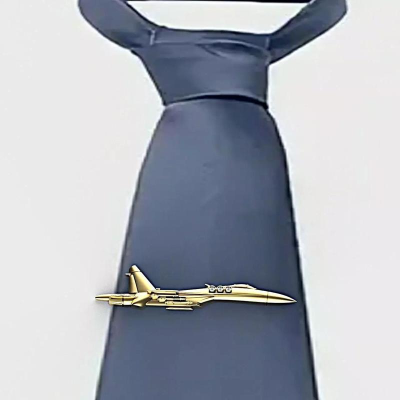 Airplane Tie Clip