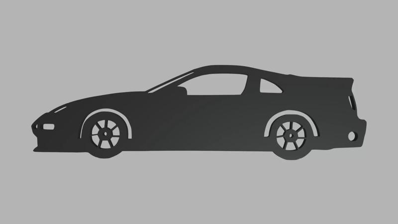 Nissan Fairlady Z 32 Veilside 1994 Key Ring