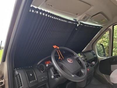 Ducato Camping car front screen plissee (pleated) blinds