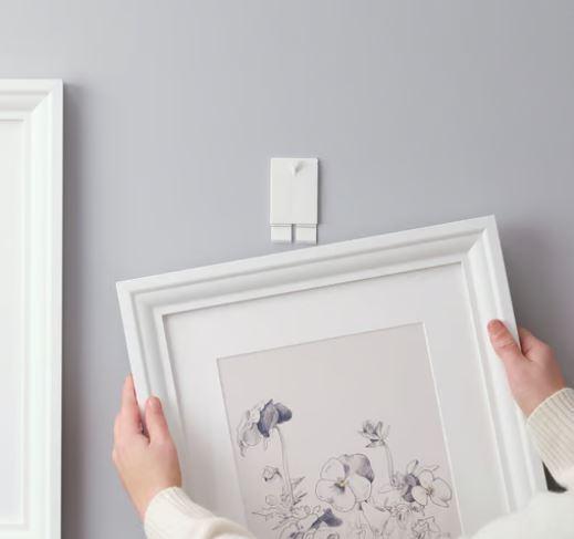 No-Drill Wall Hook - 3D Printable, Adhesive Pad Compatible, Renter-Friendly Design