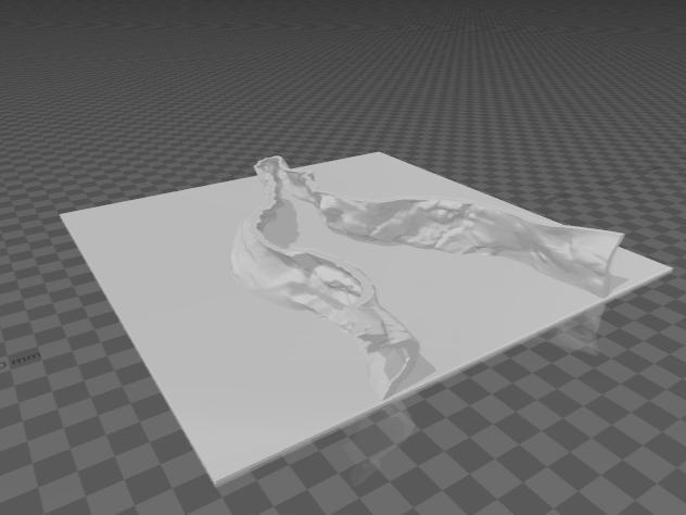 Aquarium Crevice with Base