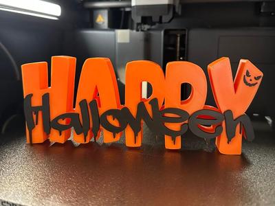 Happy Halloween - 3D - Dekoration