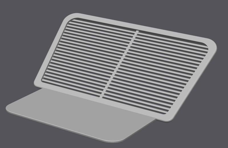 Wind deflector for E30 convertible with rear headrest