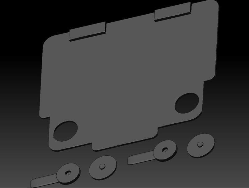 BMW headlight acces cover