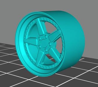 Ac Schnitzer type 2 3 piece 1/24 rims