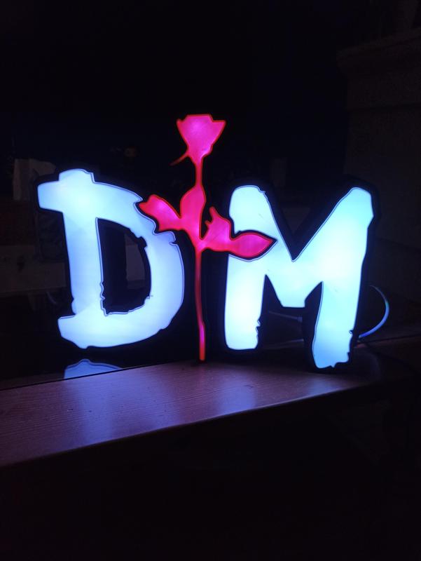 Depeche Mode led lamp