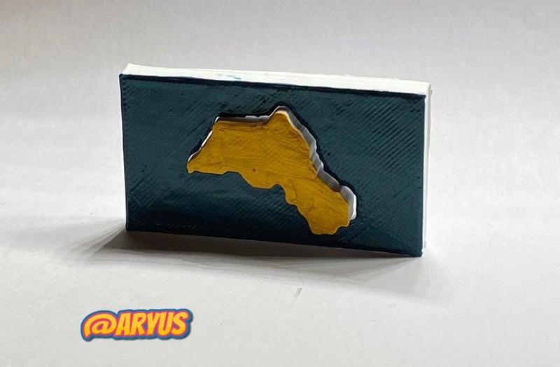 Kurdistan Map by Arya JEMO