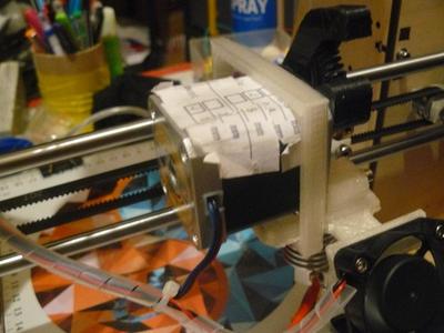 rp3d Pangu i3 Extruder Motor support strap