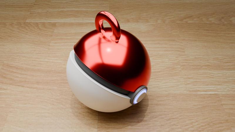 Pokeball keychain - Pokeball keychain