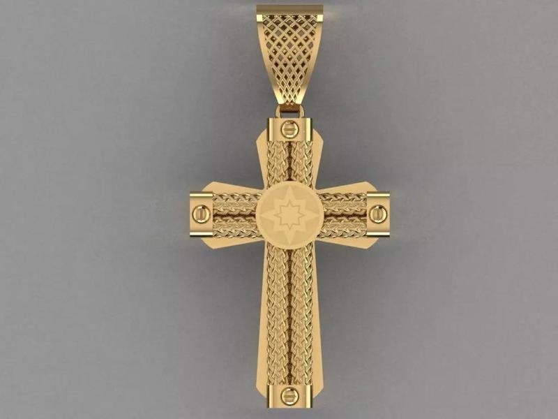 Cross necklace 492
