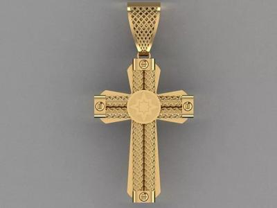 Cross necklace 492