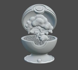 [Pokemon] - Snorlax Diorama