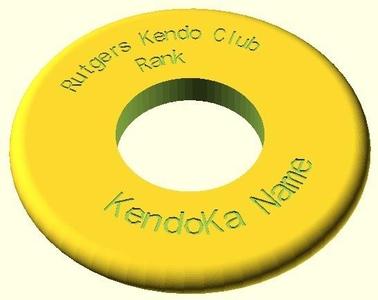 my Kendo tsuba