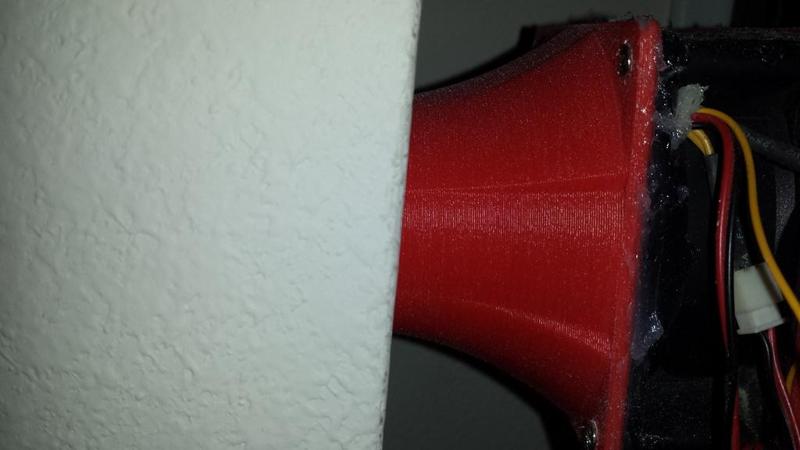 80mm fan to 2inch hole adapter.